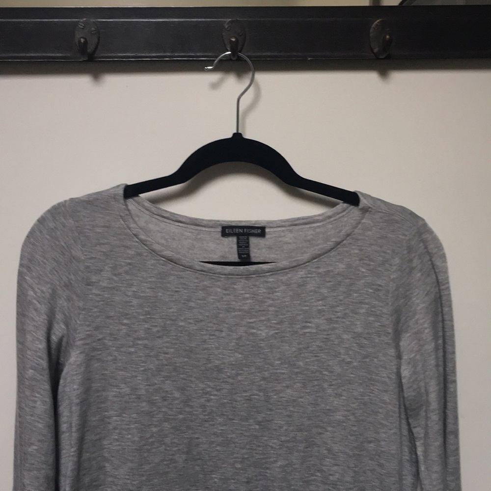 Tencel fleece dress Eileen Fisher Sz Small